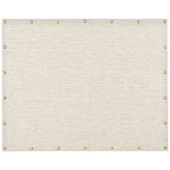 Sugar Paper Essentials 16″x20″ Fabric Pin Board: Wall Mount Bulletin Board, Flax