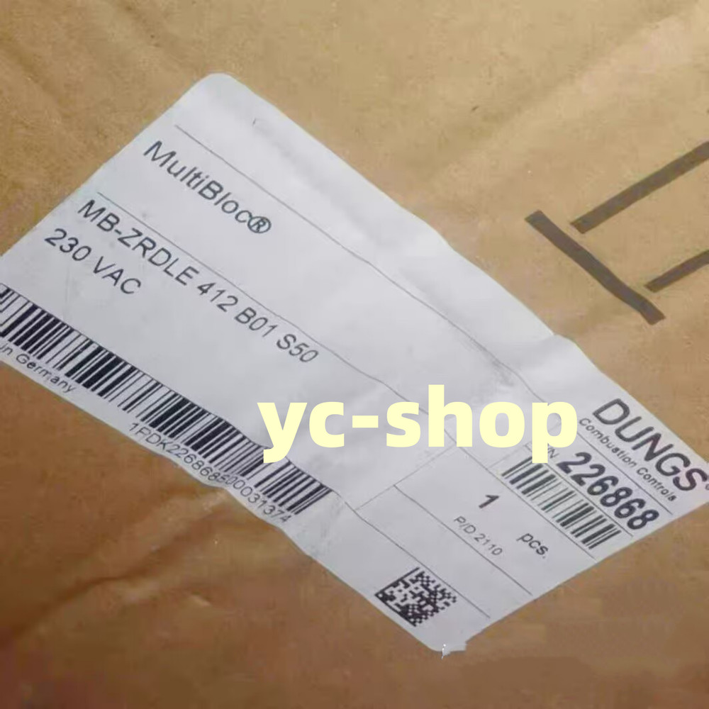 New DUNGS MB-ZRDLE 412 B01 S50 Solenoid valve Fast Shipping FedEx or DHL