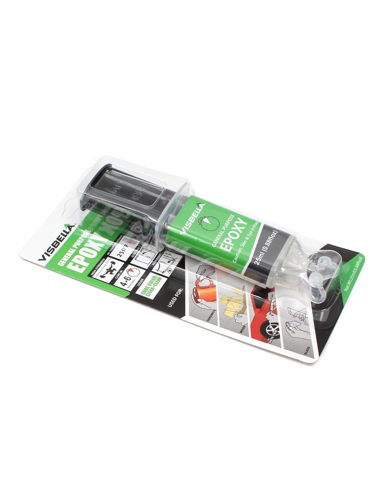 4 PACKS -Visbella Epoxy(AB) Glue. Set in 5 min. Water-resistant, Will not shrink