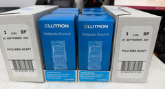 👀 6) NEW LUTRON PICO REMOTE CONTROL WALLPLATE BRACKET PICO-WBX-ADAPT LOT OF 6