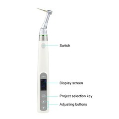 VVDental Wireless Endo Motor 16:1 Root Canal Treatment OLED Screen 360° Rotation