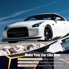 QAB Pearl White Tricoat Touch Up Paint for Nissan Car Paint Pen Scratch Repair
