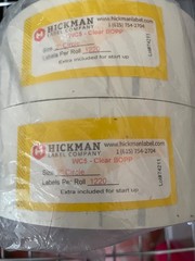 Lot of Clear Bopp Labels 2″ Circle for Primera Printer LX910