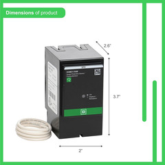 Square D Homeline Surgebreaker 25Ka Surge Protection Device 120/240V 1-Phase