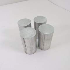 2.5 Diameter Aluminum Round Bar 6061 T6511 Length 2 inches QTY 4 SKU9045