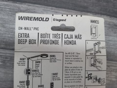 Wiremold White, Extra Deep Switch/Outlet Box, NMW35 [94]