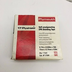 Plymouth 2104 Plyshield Rubber Electrical Tape 15 ft. x 0.75 in Black 5 Rolls