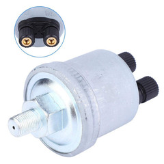 1/8-27 NPTF Oil Pressure Sensor, Thread Oil Pressure Sensor Sender Unit 0-10 Bar
