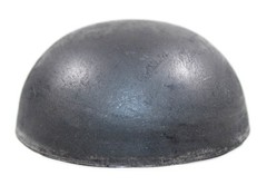 2‑3/8 In. Steel Dome Cap | Heavy‑Duty Pipe & Chain‑Link Fence Post Cap