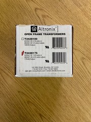 Altronix T2428175 Open Frame Transformer 115VAC Input, 24VAC or 28VAC Output