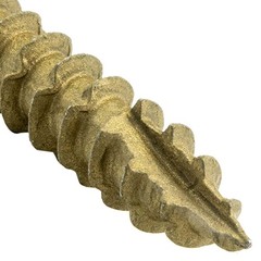 Heat Treated Steel Wood Screws Triple Coated Torx Drive 1.5×0.53in Modified Head