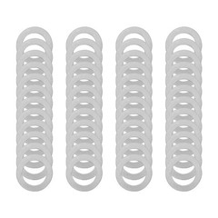 48 PCS M12 18mm Steel Shim Washer Set Thin Flat Stainless Spacer Repair Kit