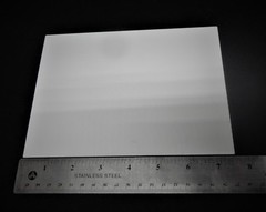7.50″ x 5.50″ x 0.025″ THIN RECTANGULAR ALUMINA CERAMIC SHEET No.: 504