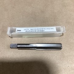 Pittsburg M12.0X1.00 HSS RH Metric Hand Taps