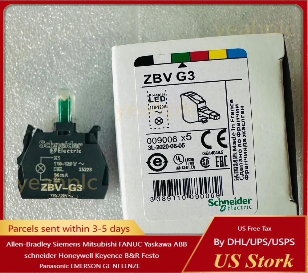 ORIGINAL Schneider Electric ZBV-G3 ZBVG3 LED MODULE Free Shipping from USA