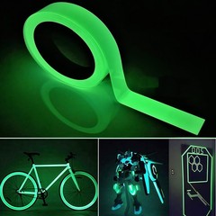 0.5 Inch x 40Ft Glow In The Dark Tape Marking Stickers for Stairs Walls Steps