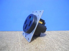 Leviton 50 Amp EV Charging Outlet Single Receptacle 125-Volt/250-Volt