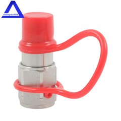 3/8″ Flat Face Hydraulic Quick Couplers Male Coupler Set – 3/8″ NPT Thread