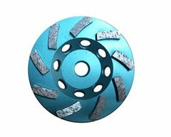 3 PACK 4 1/2 Inch Diamond Cup Wheels for Concrete Angle Grinders Stock removal