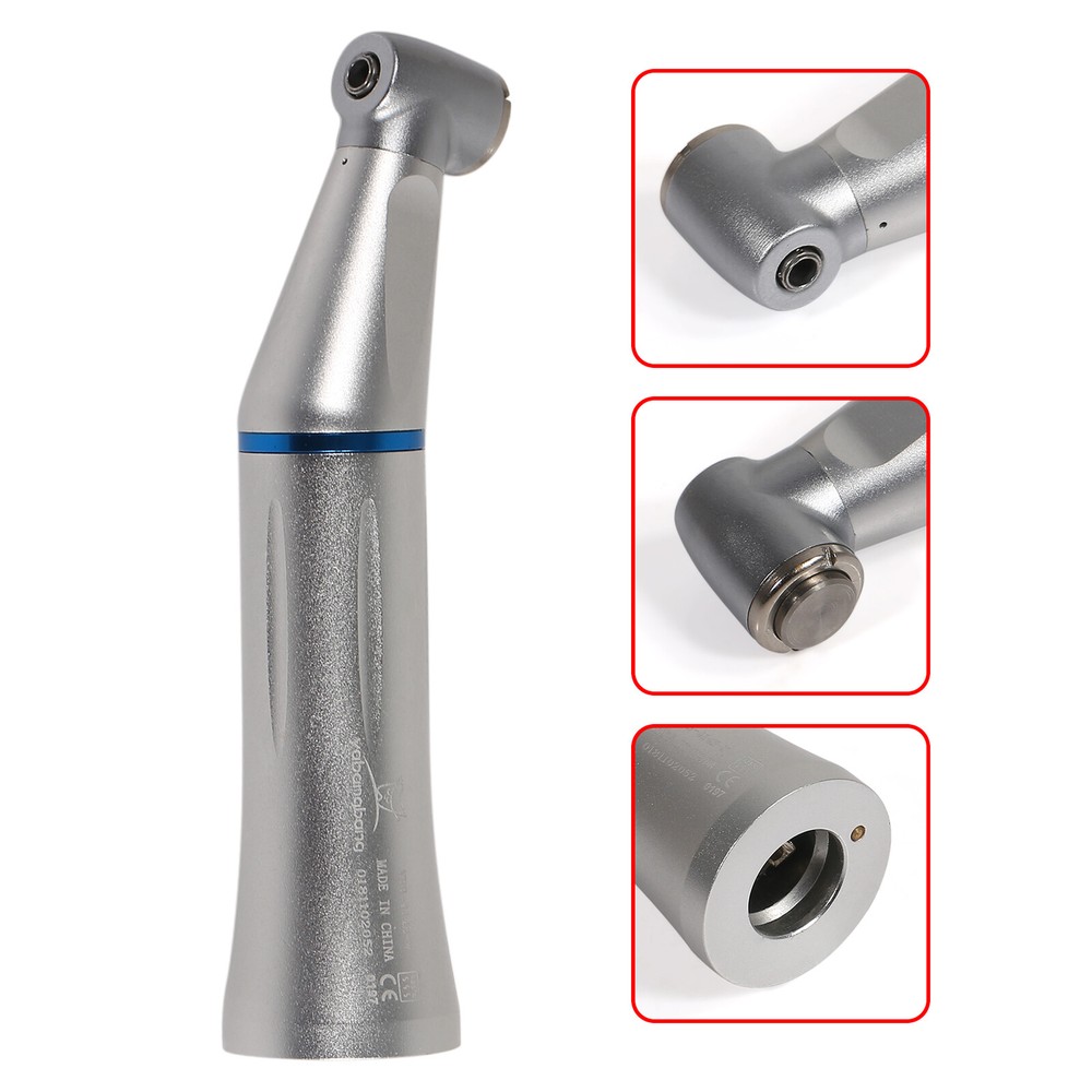 Dental 1:5/1:1 Low Slow Speed Handpiece Push Button LED Contra Angle Yabangbang