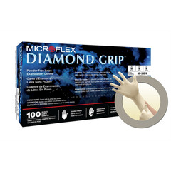MF-300L-CASE Microflex DIAMOND GRIP MF-300 LATEX GLOVES L