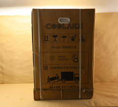 Coolake IM90BX-B Commercial Ice Maker 200lb/Day 50lb Storage New Sealed