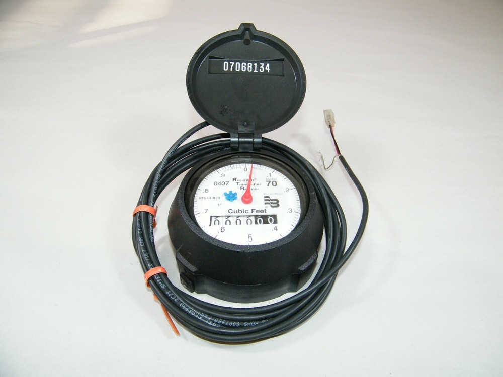 BADGER METER 1″ MODEL 70 RTR 62584-023 WATER METER, NEW, RECORDALL TRANSMITTER