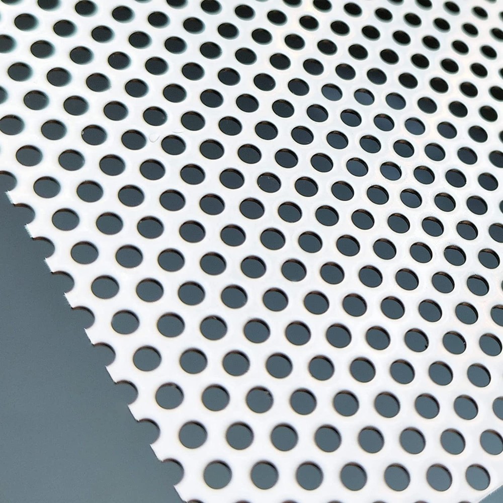 Stainless Steel Perforated Sheet, Perforated Metal Sheet 11.8″ x 11.8″ Stainles