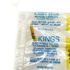 Kings Electronics M39012/01-0501 N-Type Straight Crimp RF Connector Plug 50 Ohm