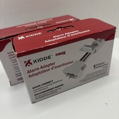 Lot of 2 Kidde FireX Alarm Adapter 20-9003 Quick Connect New Open Box