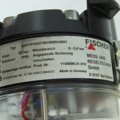 Fischer DS2100A21BK0000U0501 Differential Pressure Measuring & Switching Device