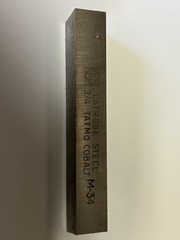 3/4″ Square x 5″ Overall Length Cobalt Square Tool Bit Blank Made in USA