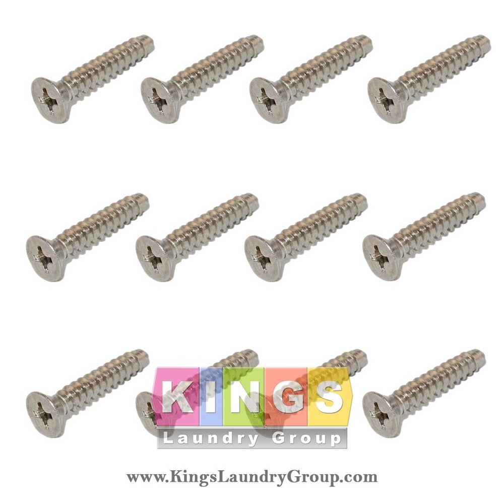 12 PCS NEW 9545-008-012 STAINLESS STEEL SOAP BOX SCREW