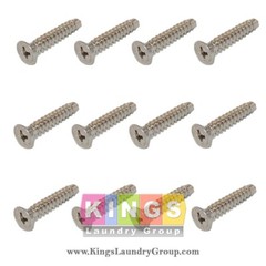 12 PCS NEW 9545-008-012 STAINLESS STEEL SOAP BOX SCREW