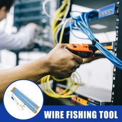 Practical Electrician Fiberglass Rod Glow Rods Wire Fishing Tools Cable Puller