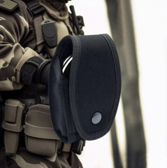 Tactical Handcuffs Case Police Holster Molle Pouch Nylon Holder Handcuff Holster