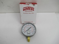 Winters PFE3933 3.5″. 1/4″ NPT BTM 0-300 psi/kPa Fire Sprinkler Pressure Gauge