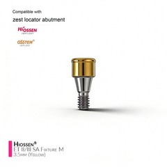 ZEST Locator Titanium Abutment for Hiossen ET Mini Regular Implant Screws Legacy