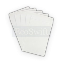 1-1000 “EcoSwift” White Self-Seal Catalog Kraft Paper Envelope 28 lb. 6″ x 9″