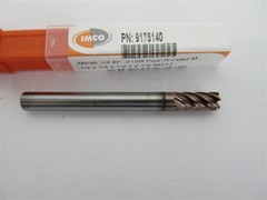IMCO 9175140 , 1/4″ Solid Carbide 0.0150″ Corner Radius Square End Mill