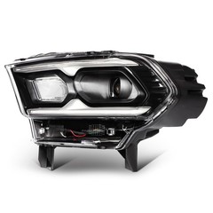 LED Projector Headlight Black Lens For Dodge Durango 2021-2024 Driver 68433779AF