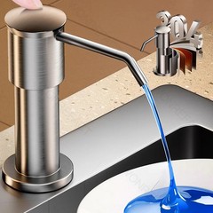Soap Dispenser for Kitchen Sink Built in Sink Soap Dispenser Brushed Countertop