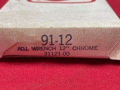 UTICA TOOLS 91-12 Adjustable Wrench, Forged Alloy, 12″ Old Inventory