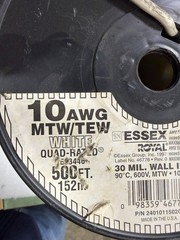 10AWG MTW/TEW WHITE_100FT – ITEM#592