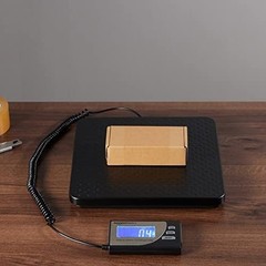 Digital Postal Shipping Scale, Heavy Duty 660 lb Capacity, Tare Function, Portab