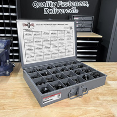 Metric Class 10.9 Hex Cap Flange Frame Bolts & Locking Flange Nuts Assortment Ki