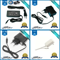 Stecker- Netzteil / Netzgerät für LED 12V/5A / 12V/3A / 12V/2A / 1A u. 12V/450mA