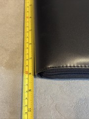 Vintage Enzo Baglioni Planner Binder Wallet With Pages Black Y2K Full Zip *READ*