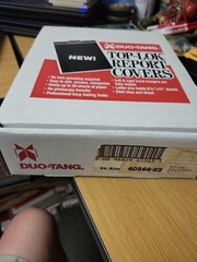 Duo-Tang Top Lok Report Covers Dark Blue, 39 each – Brand New! See Pictures
