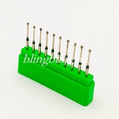 10 Burs/Box Dental Endodontic 802L/014C N3SC Coarse Grit Multi-Use Diamond Burs